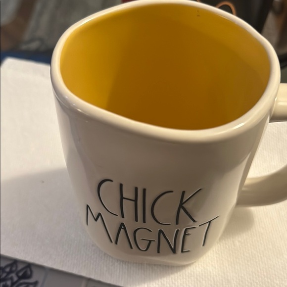 Rae Dunn Cream 'Chick Magnet' Mug - Picture 2 of 4